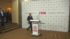 Briefing privind deciziile luate în cadrul Consiliului Politic Național al Partidului Democrat din Moldova