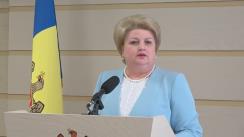 Declarațiile Valentinei Stratan în timpul ședinței Parlamentului Republicii Moldova din 13 aprilie 2017