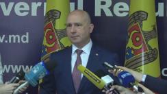 Declarațiile lui Pavel Filip după ședința Consiliului național pentru reforma administrației publice din 23 mai 2017