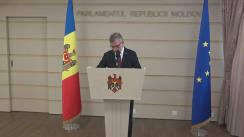 Declarațiile lui Tudor Deliu în timpul ședinței Parlamentului Republicii Moldova din 26 mai 2017 