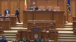 Ședința comună a Senatului și Camerei Deputaților României din 18 iunie 2017