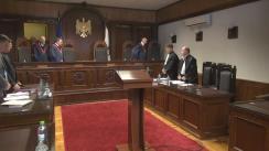 Ședința Curții Constituționale cu privire la excesul de putere prevăzut de Codul penal