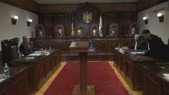 Ședința Curții Constituționale privind independența judecătorilor: Competențele limitate ale Consiliului Superior al Magistraturii sunt criticate de către judecători în fața CCM