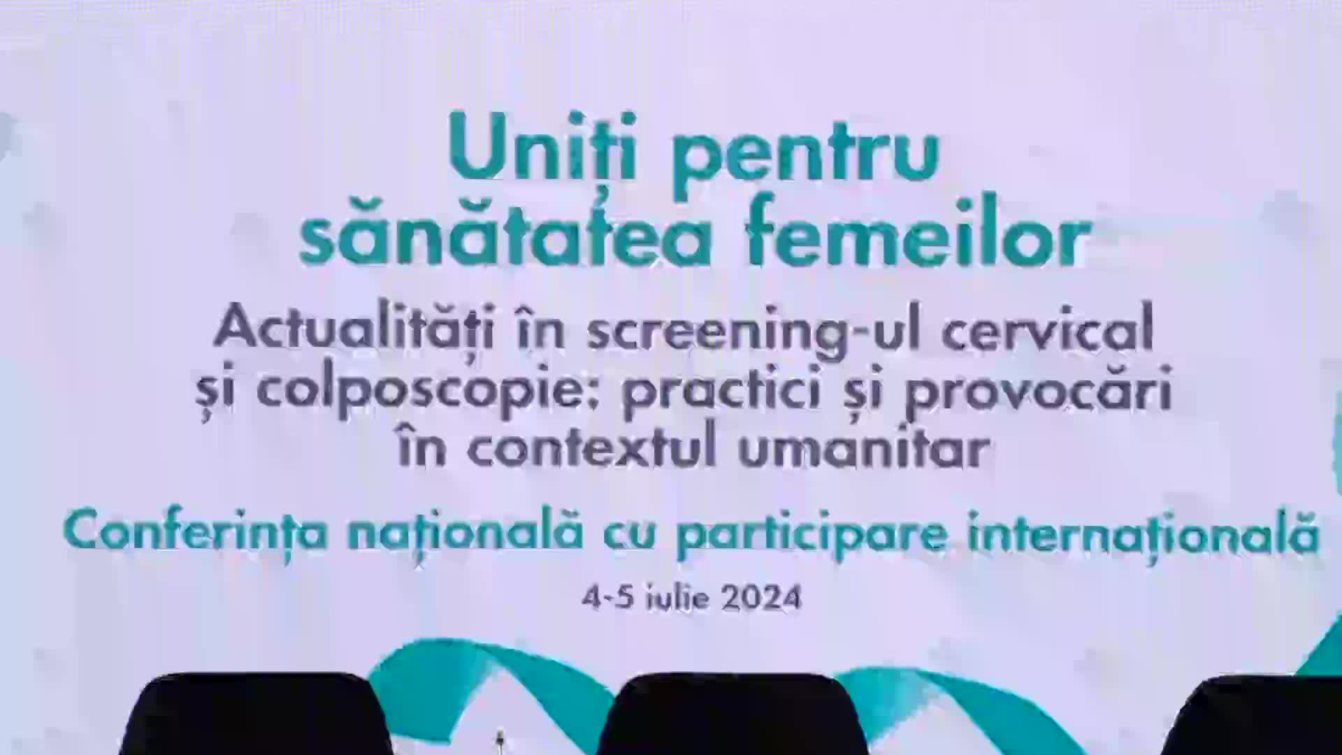 Conferința internațională „Actualități în screeningul cervical și colposcopie: practici și provocări în contextul umanitar”