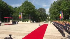 Ceremonia primirii oficiale a Președintelui Republicii Bulgaria, Rumen Radev, de către Președintele României, Klaus Iohannis