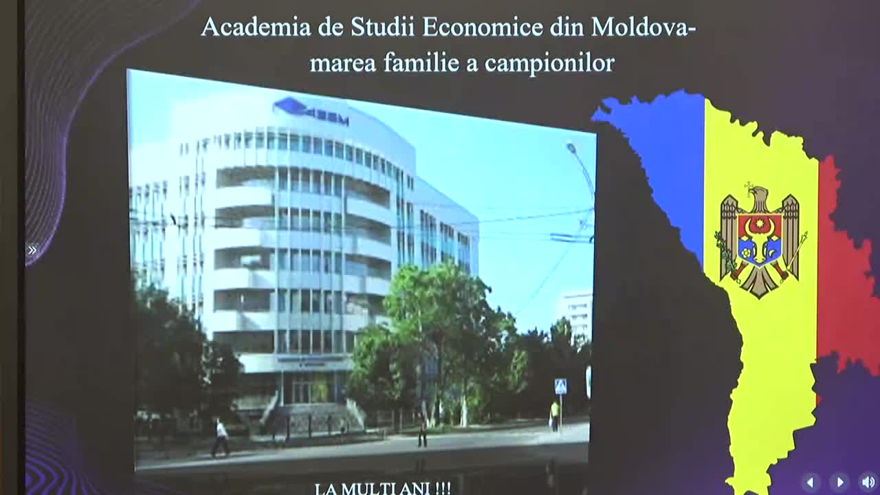 Academia de Studii Economice din Moldova îi celebrează pe studenții Anastasia Nichita și Denis Vieru, medaliați cu argint și cu bronz la Jocurile Olimpice de la Paris