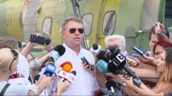 Declarațiile Președintelui României, Klaus Iohannis, după vizitarea Centrul Administrativ Mihail Kogălniceanu din județul Constanța