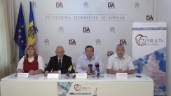 Conferință de presă organizată de Partidul Platforma Demnitate și Adevăr