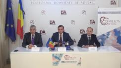 Conferință de presă organizată de Partidul Platforma Demnitate și Adevăr