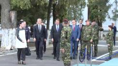 Vizita comună a Președintelui României, klaus Iohannis cu Secretarul General NATO, domnul Jens Stoltenberg, la comandamentul Brigăzii Multinaționale NATO Sud-Est (MN BDE) de la Craiova