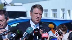 Declarație de presă susținută de Președintele României, Klaus Iohannis 