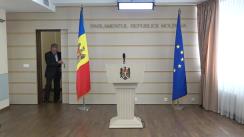 Declarațiile lui Mihai Ghimpu în timpul ședinței Parlamentului Republicii Moldova din 19 octombrie 2017