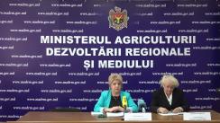 Conferință de presă cu genericul „Consolidarea cadrului legislativ-normativ pe aspectele de reglementare a operațiunilor de incinerare și coincinerare a deșeurilor”