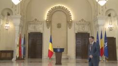 Declarație de presă susținută de Președintele României, Klaus Iohannis 