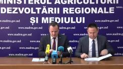 Conferința de presă cu tematica „Noi oportunități pentru agricultori în cadrul proiectului de Restructurare a Sectorului Horticol “Livada Moldovei”