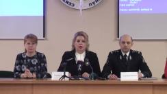 Conferință de presă organizată de Centrul de Sănătate Publică municipiul Chișinău cu genericul „Obiectivul către 2020: reducerea accidentelor rutiere și traumatismelor grave cu 50%”