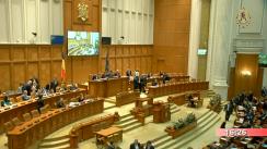 Ședința comună a Senatului și Camerei Deputaților României din 20 noiembrie 2017