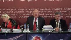 Conferință de presă organizată de foștii membri ai Comisiei pentru controlul public a Președintelui Moldovei cu tema „Ce l-a impus pe Președinte să lichideze Comisia pentru controlul public și de ce Președintele a trădat speranțele alegătorilor săi?”