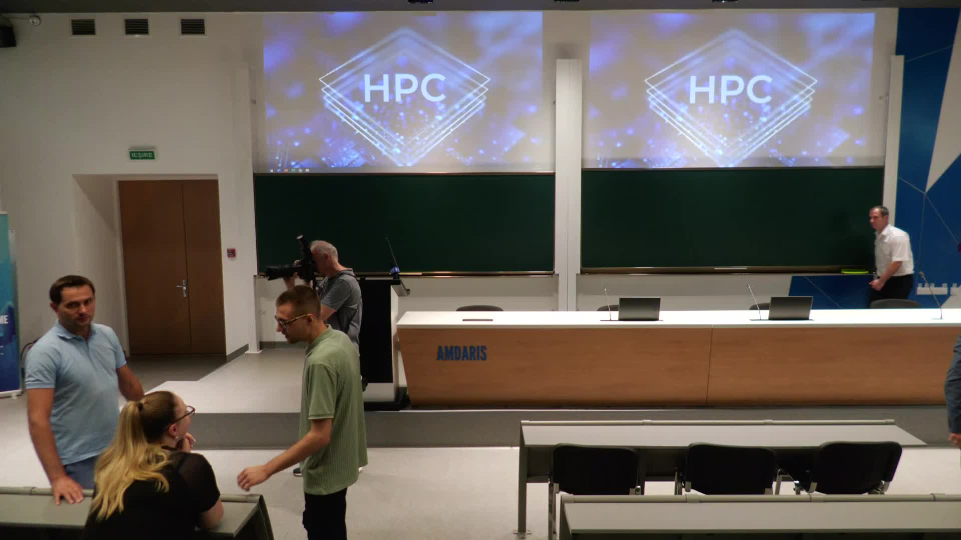 Evenimentul de lansare a sistemului academic de calcul de înaltă performanță (HPC) din cadrul Universității Tehnice a Moldovei