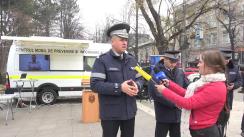 Prezentarea oficială a Centrului mobil de prevenire și informare a populației