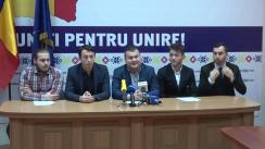 Conferință de presă susținută de reprezentanții Partidului Liberal