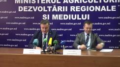 Conferință de presă organizată de Ministerul Agriculturii, Dezvoltării Regionale și Mediului cu tema „Rezultatele implementării politicii de dezvoltare regională în anul 2017”