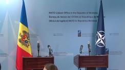 Conferință de presă susținută de Prim-ministrul Republicii Moldova, Pavel Filip, și Secretarul General adjunct al NATO, Rose Gottemoeller