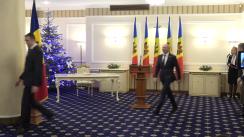 Ceremonia de depunere a jurământului de învestitură a noilor miniștri desemnați în Guvernul Filip