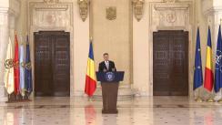 Declarație de presă susținută de Președintele României, Klaus Iohannis, după consultările cu grupurile parlamentare