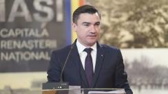 Conferință de presă susținută de Primarul Municipiului Iași, Mihai Chirică