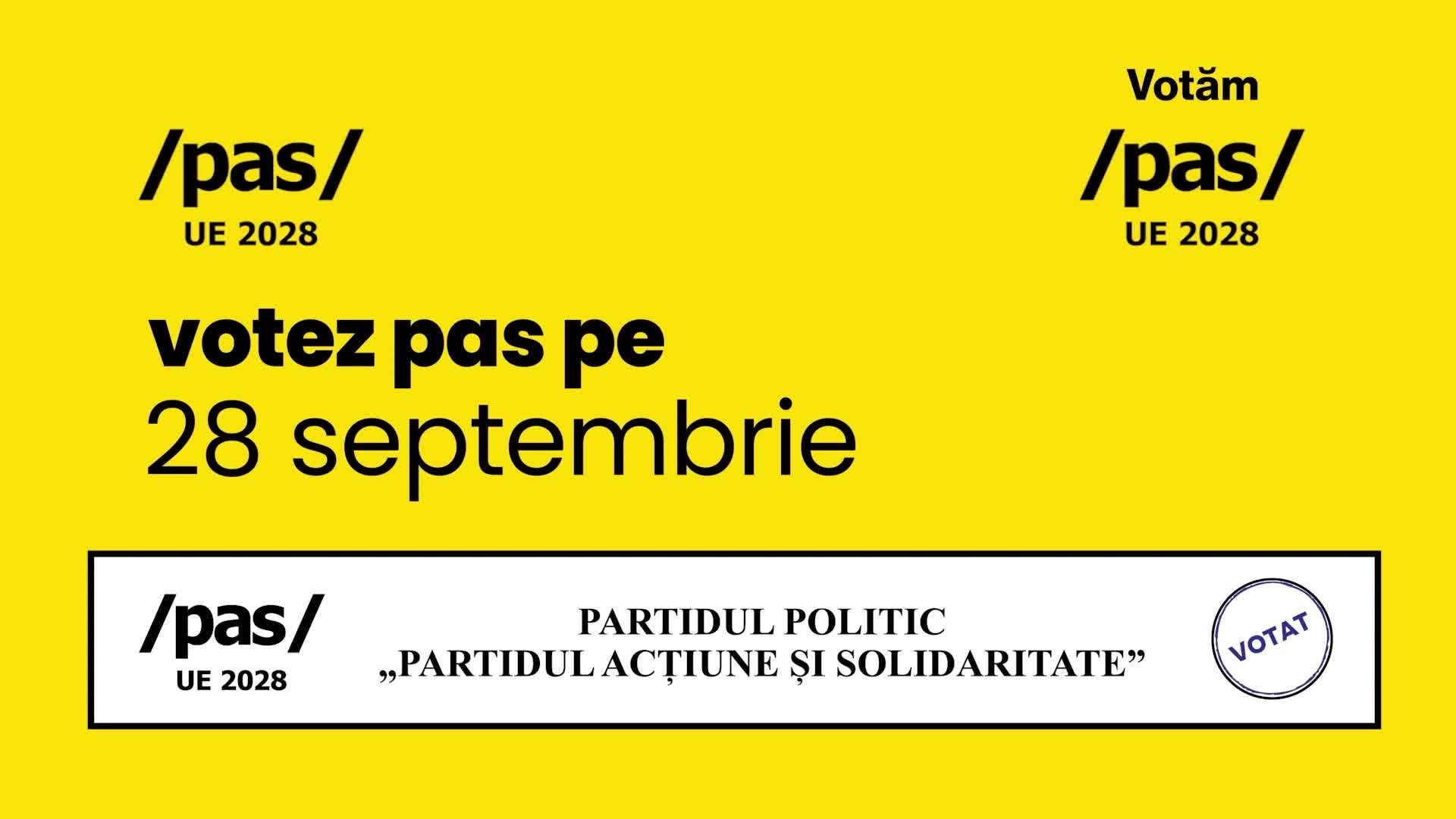 Lansarea în campania electorală pentru alegerile parlamentare din 28 septembrie 2025 a Partidului Acțiune și Solidaritate