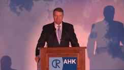 Alocuțiunea Președintelui României, Klaus Iohannis, susținută cu prilejul recepției organizate de Camera de Comerț și Industrie Româno-Germană