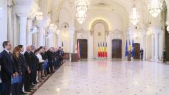 Ceremonia de depunere a jurământului de învestitură a membrilor Guvernului României condus de Vasilica-Viorica Dăncilă