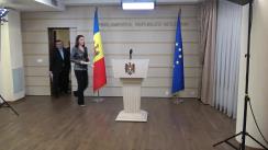 Declarația fracțiunii Partidului Liberal în timpul ședinței Parlamentului Republicii Moldova din 8 februarie 2018