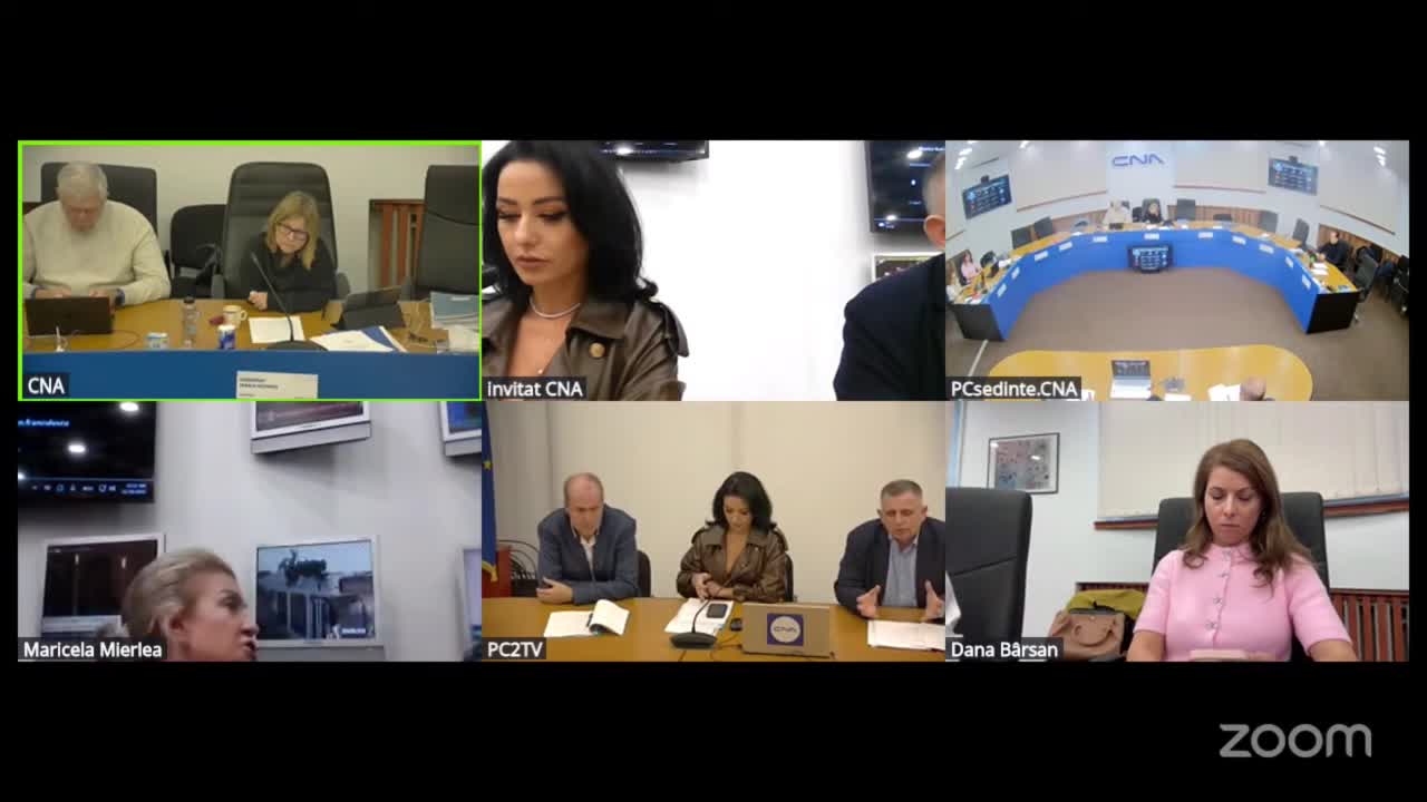 Ședința Consiliului Național al Audiovizualului din 19 noiembrie 2025