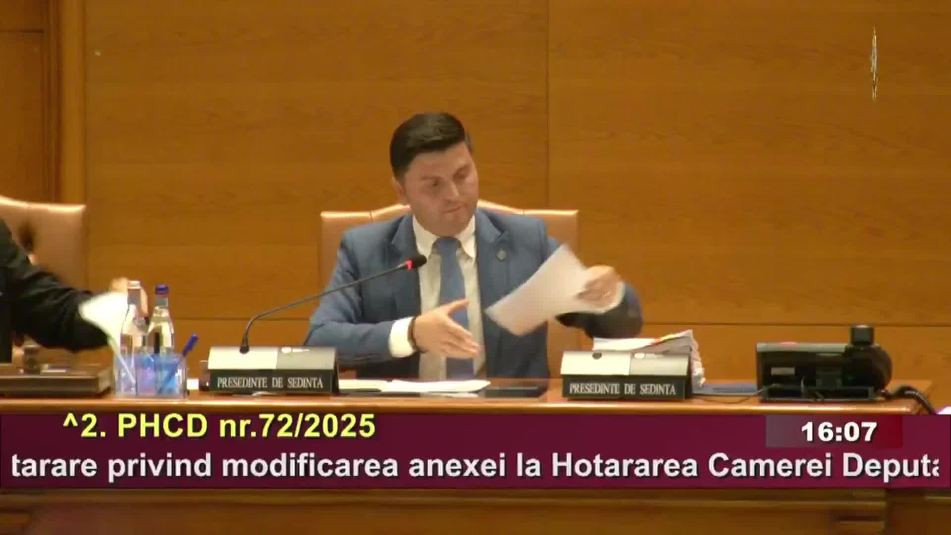 Ședința în plen a Camerei Deputaților României din 13 octombrie 2025