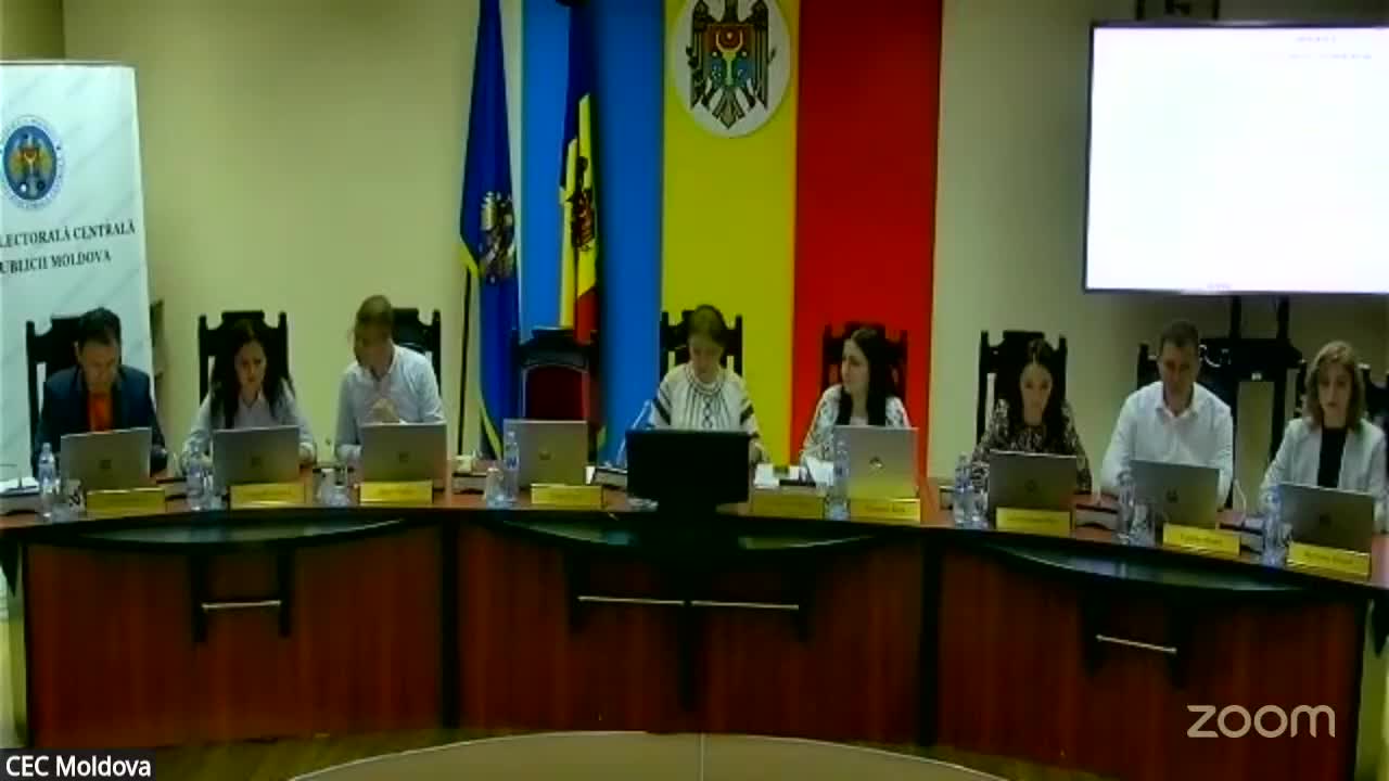 Ședința Comisiei Electorale Centrale din 26 august 2026