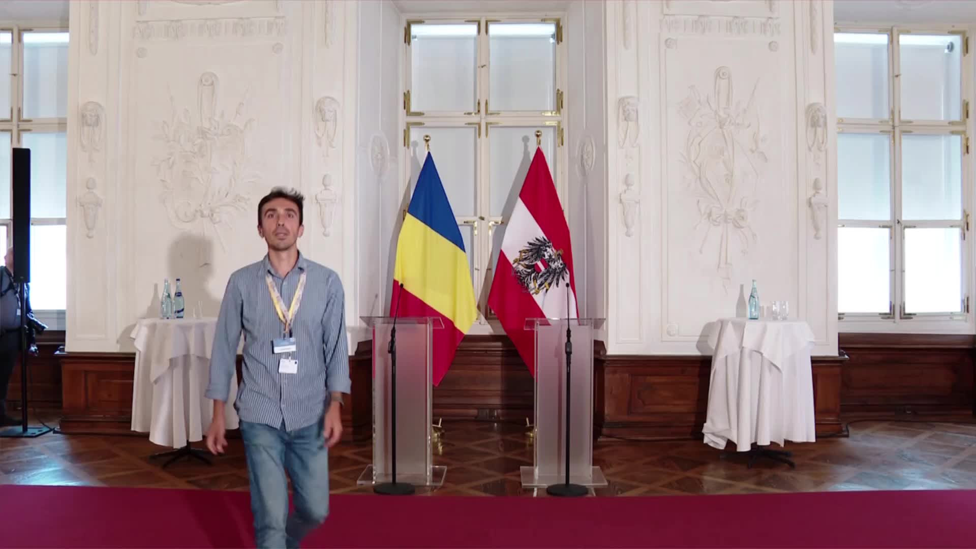 Declarații de presă susținute de Președintele României, Nicușor Dan, și Președintele Republicii Austria, Alexander Van Der Bellen
