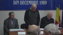 Dezbaterea publică „Etapele Revoluției Române din Decembrie 1989”, organizată de Institutul Revoluției Române din Decembrie 1989