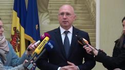 Declarațiile Prim-ministrului Republicii Moldova, Pavel Filip, după prezentarea noului ministru al Justiției, Victoria Iftodi