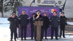 Evenimentul de repartizare a 42 unități de transport destinate pentru organul de urmărire penală din cadrul unităților teritoriale ale Poliției