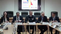 Evenimentul de lansare a proiectului „Consolidarea capacităților Republicii Moldova de combatere a traficului de ființe umane” implementat de IGP în cooperare cu Centrul Internațional pentru Dezvoltarea Politicilor de Migrație din cadrul Parteneriatul de Mobilitate UE – Moldova