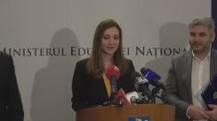 Semnarea unui protocol de colaborare dintre Ministerul Educației Naționale și Cersanit România privind renovarea unor grupuri sanitare din școlile de stat