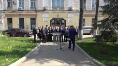 Conferință de presă susținută de candidatul PSRM la funcția de primar general al Chișinăului, Ion Ceban, cu tema „Administrarea eficientă a municipiului Chișinău”