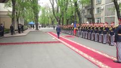 Ceremonia oficială de întîmpinare a Președintelui Republicii Belarus, Alexandr Lukașenko, de către Președintele Republicii Moldova, Igor Dodon