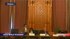 Ședința comisiei speciale comună a Camerei Deputaților și Senatului pentru sistematizarea, unificarea și asigurarea stabilității legislative în domeniul justiției