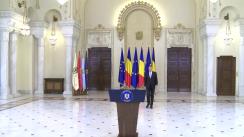 Declarație de presă susținută de Președintele României, Klaus Iohannis 