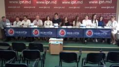 Conferința de presă cu tema „Metoda de predare și învățare PBL- în acțiune. Părerea studenților”