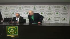 Partidul Ecologist Român: Conferință de presă