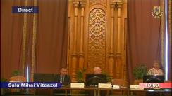 Ședința comisiei juridice, de disciplină și imunități a Camerei Deputaților a României din 8 mai 2018